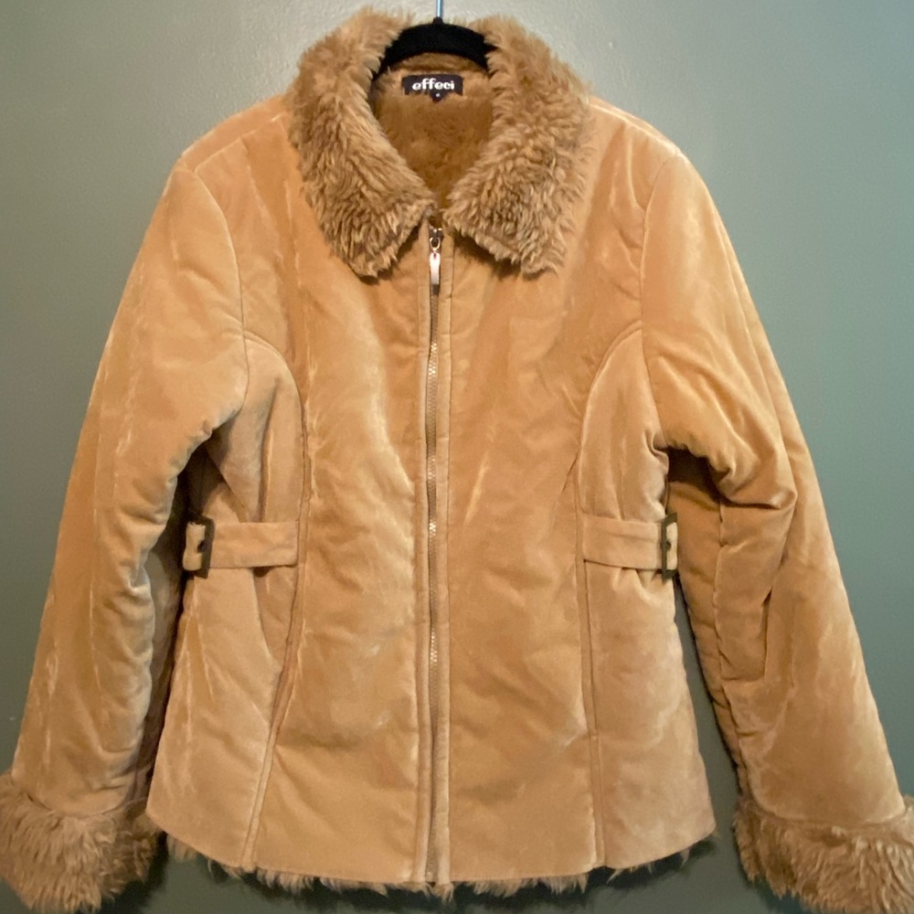 Brown coat size Medium